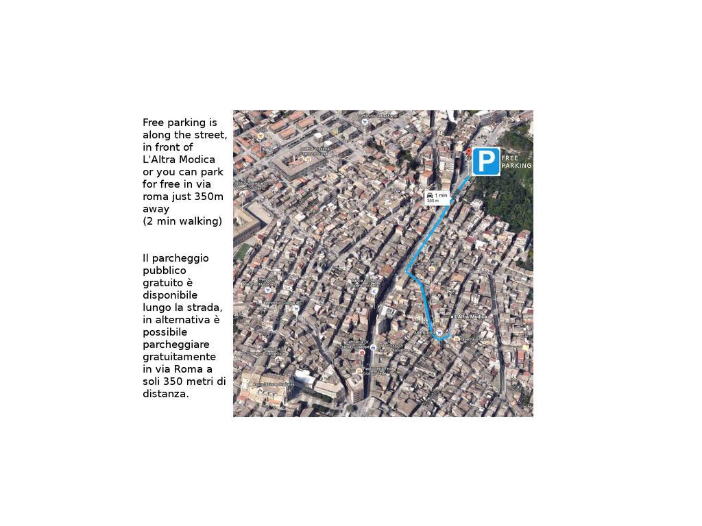 L'Altra Modica Locazione Turistica Apartment Luaran gambar